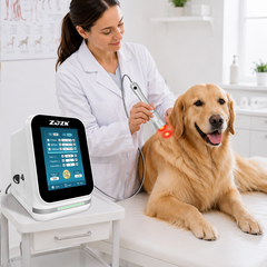 Multi Wavelength 12-45W Medical Grade Class 4 Desktop Laser Therapy Machine for Human and Veterinary Care