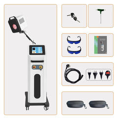 ZJZK 90W Unattended 650nm 808nm 905nm 980nm High Intensity Class 4 Laser Therapy for Various Pain Inflammation Tissue Repair Independently Control