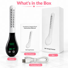 3‑in‑1 Pelvic Floor Wellness Trainer | Microcurrent, 38°C Warmth, Red & Blue Light Intimate Care Device for Women